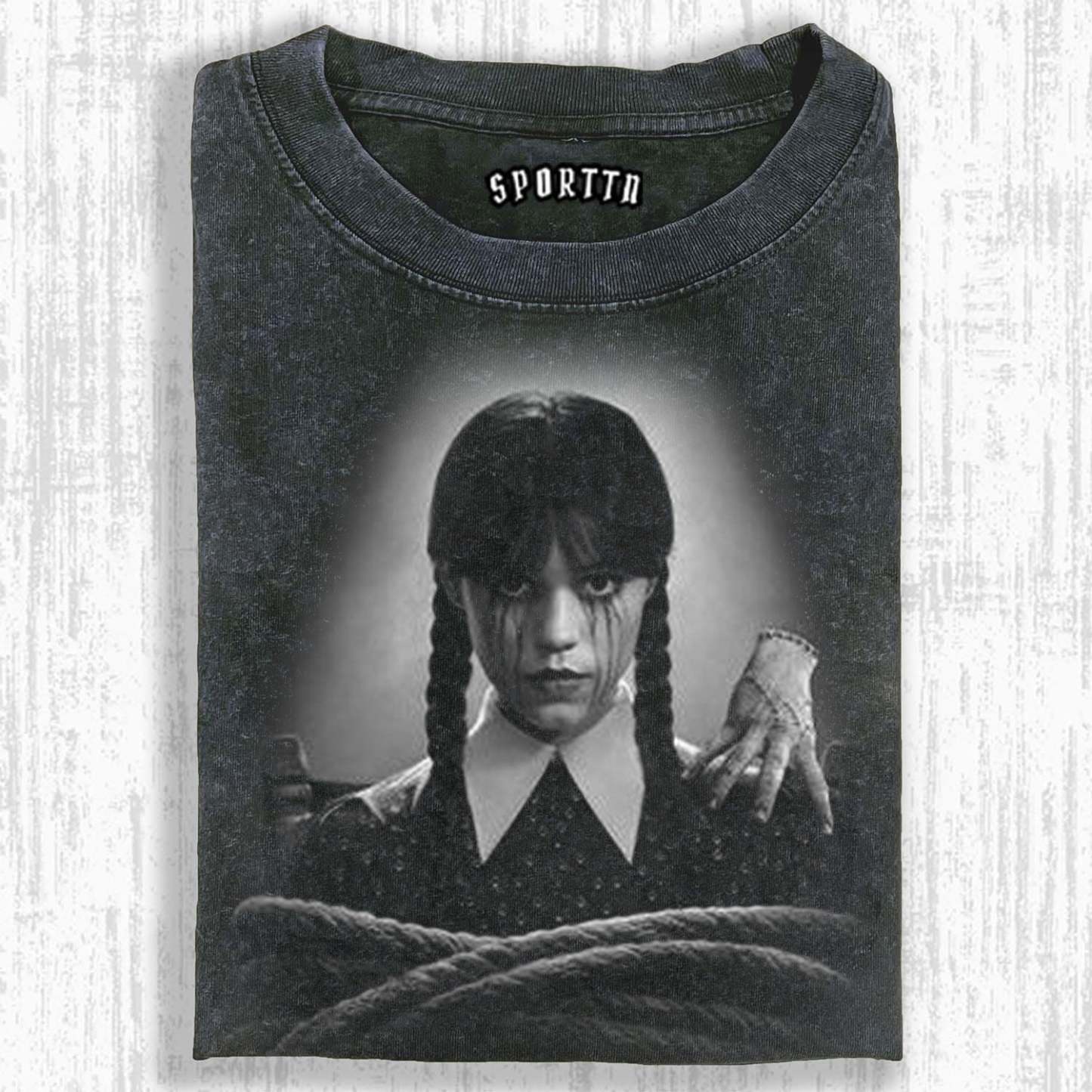 DARK - CHARM T - SHIRT OF WEDNESDAY S2-LASPORTN