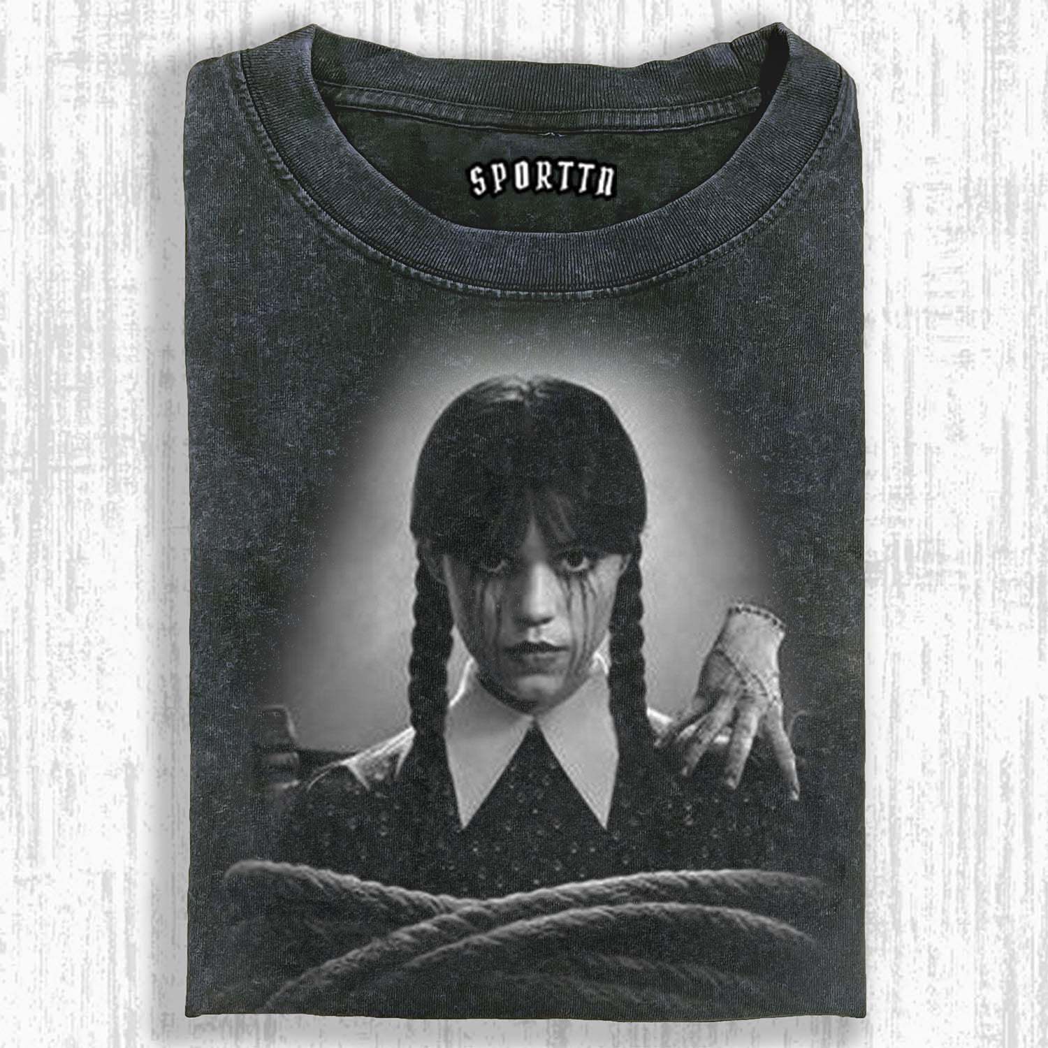 DARK - CHARM T - SHIRT OF WEDNESDAY S2-LASPORTN