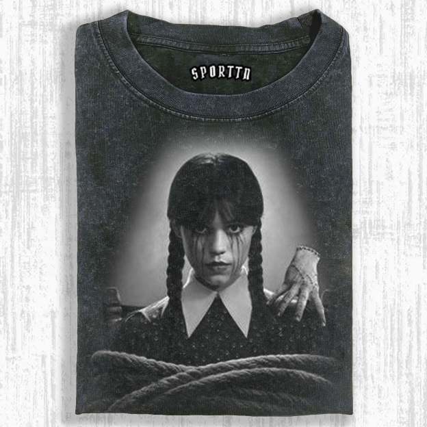 DARK - CHARM T - SHIRT OF WEDNESDAY S2-LASPORTN