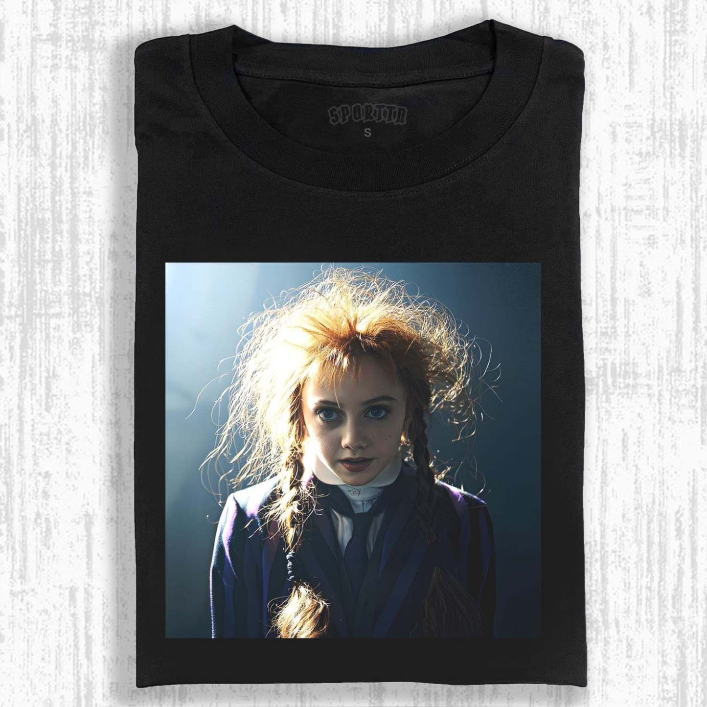 AGNES DEMILLE WEDNESDAY S2 THEMED T-SHIRT-LASPORTN