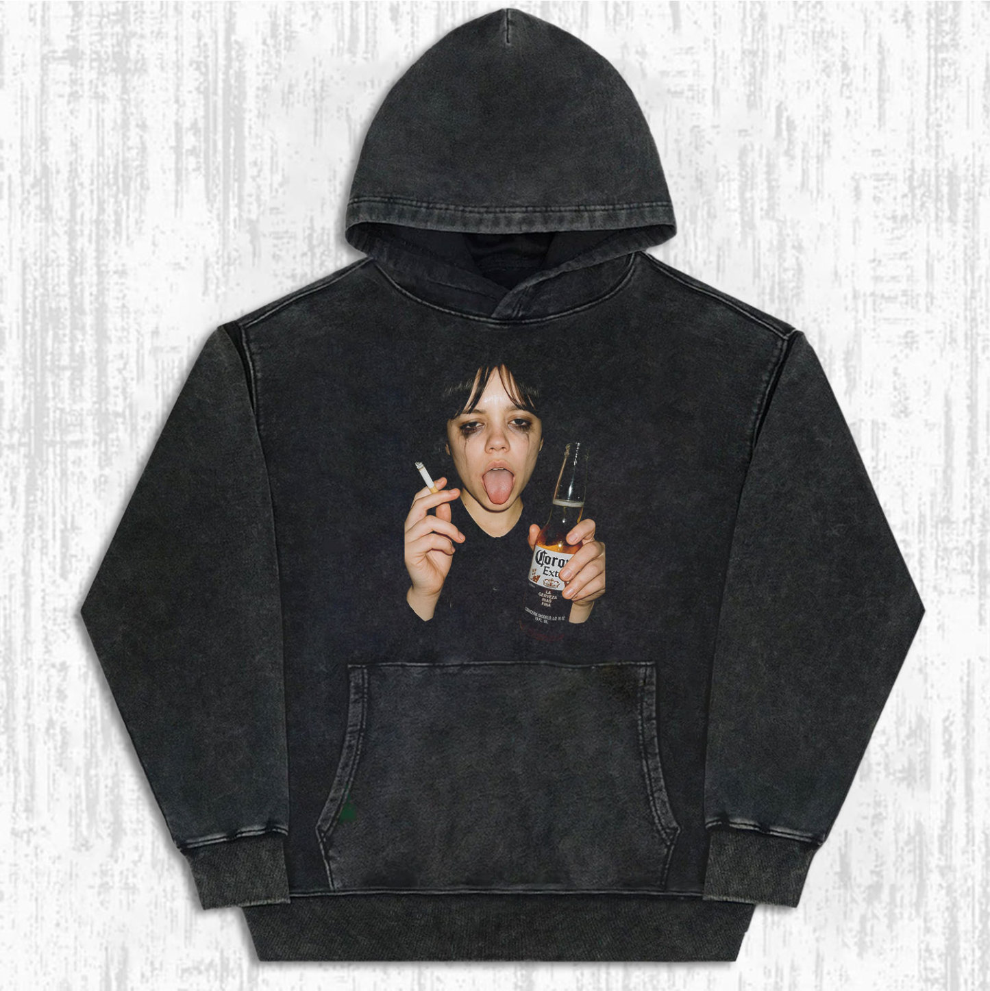 WEDNESDAY S2 ADDAMS THEMED T-SHIRT-LASPORTN