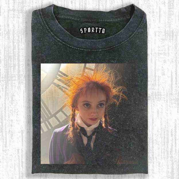 AGNES DEMILLE WEDNESDAY S2 THEMED T-SHIRT-LASPORTN