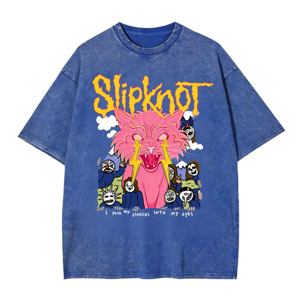 Slipknot Funny Cat T-shirt