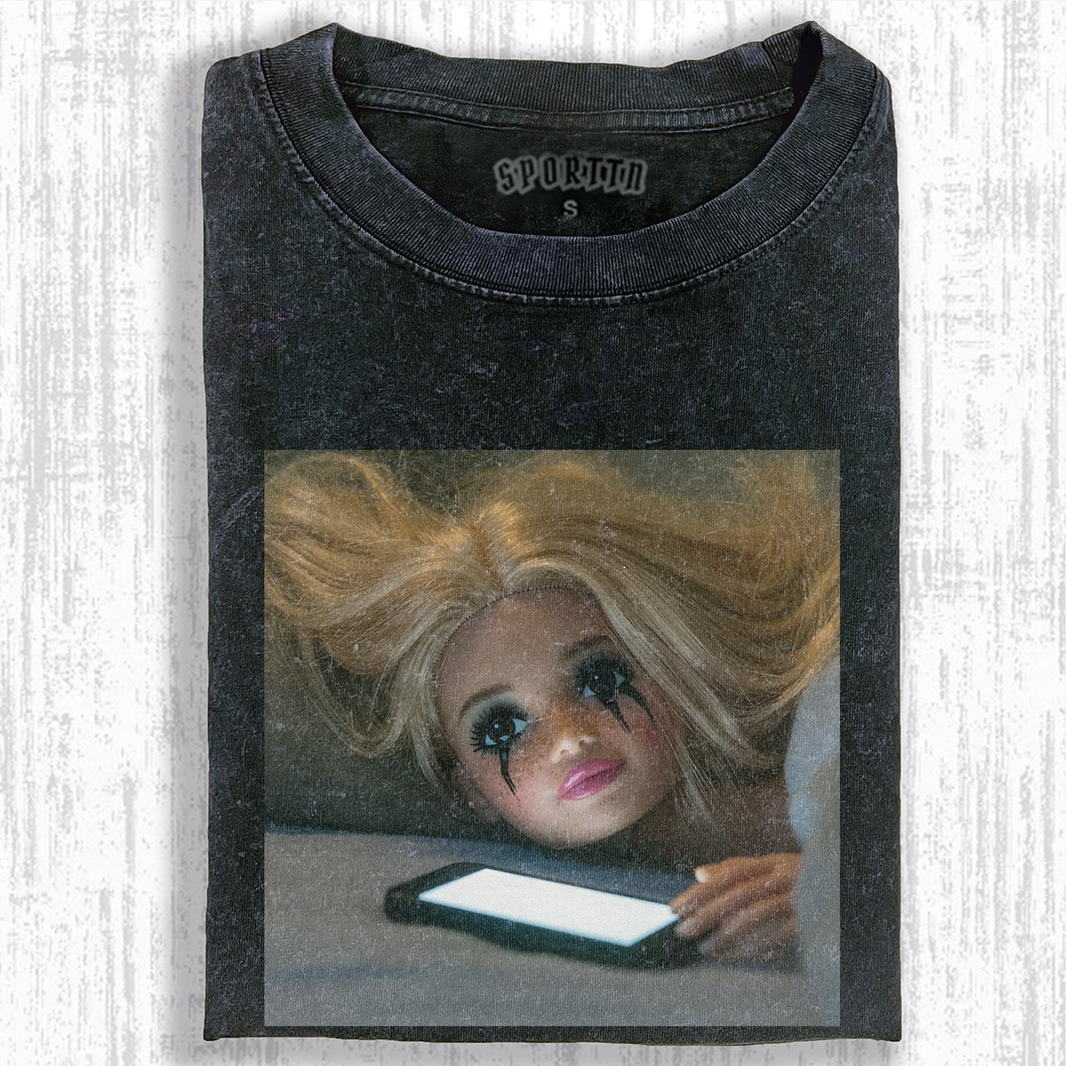 DOLL GIRL MEME T-SHIRT V8-LASPORTN