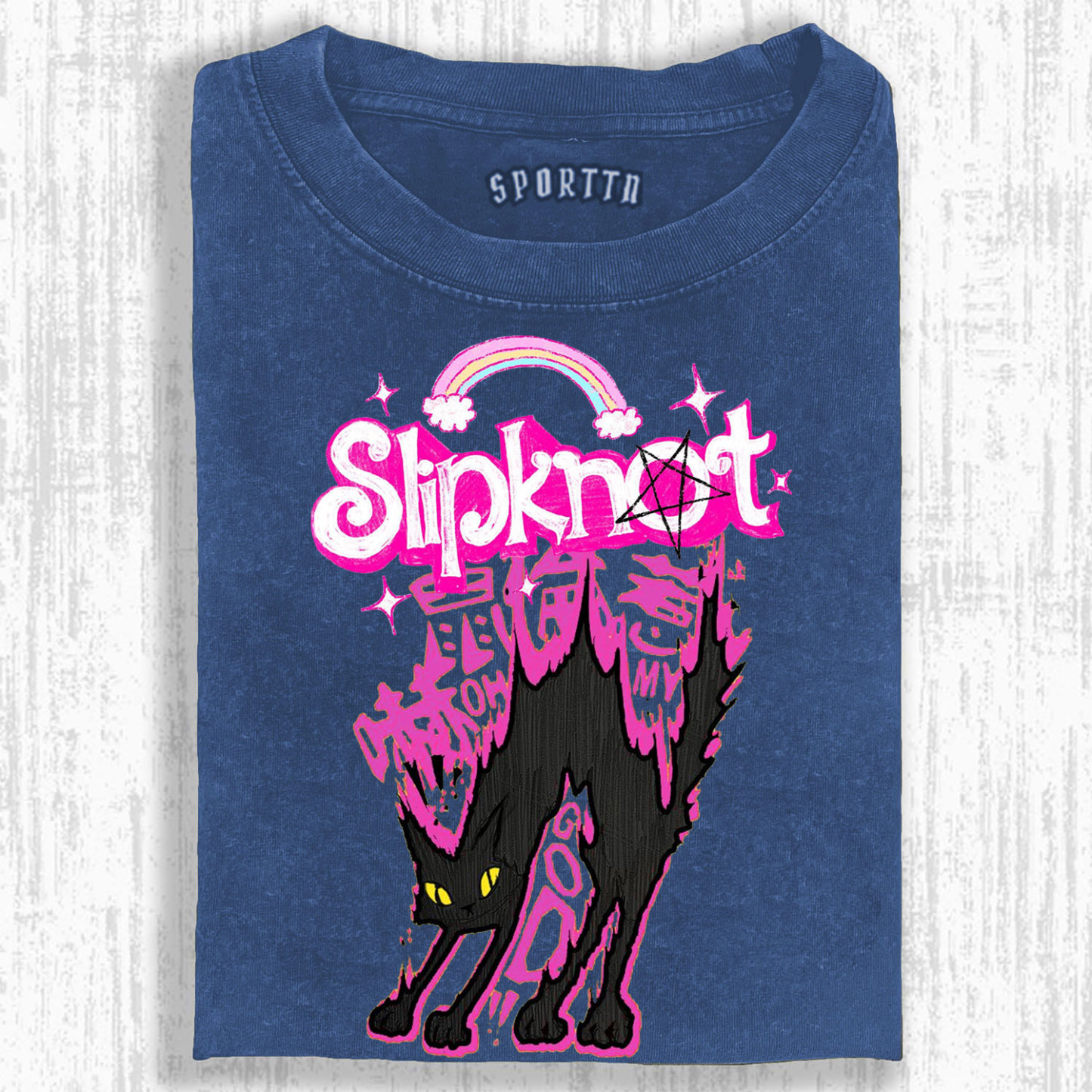 Slipknot Funny Cat T-shirt