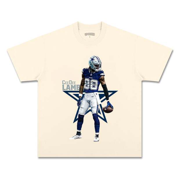 DALLAS COWBOYS CEEDEE LAMB T-SHIRT-LASPORTN