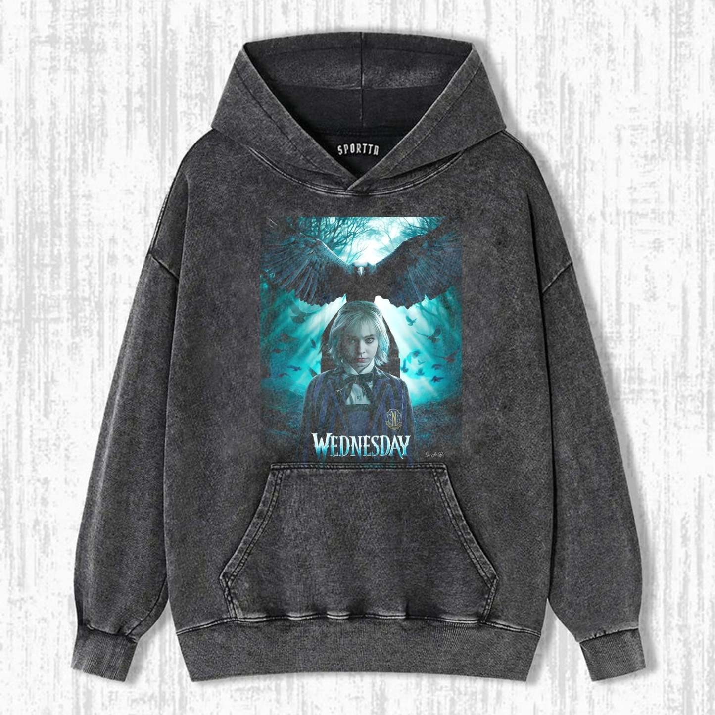 "WEDNESDAY S2 ENID SINCLAIR" THEMED V5 T-SHIRT-LASPORTN