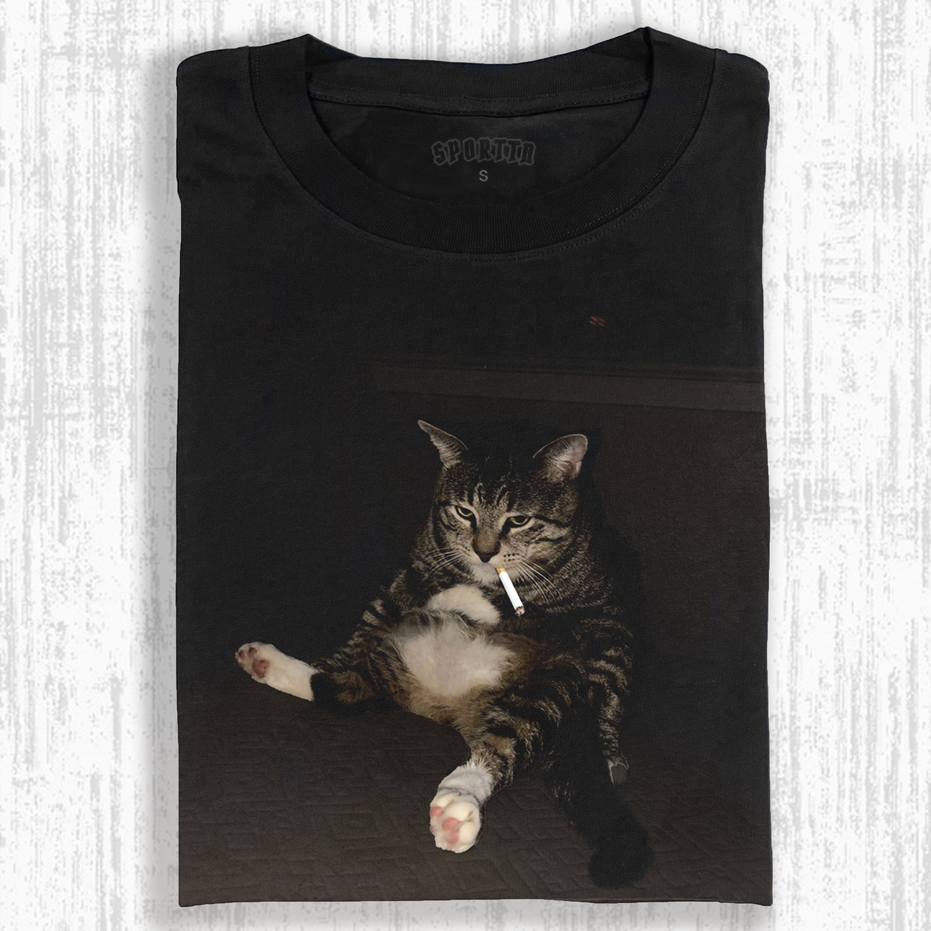 WACKY CAT TEE-LASPORTN