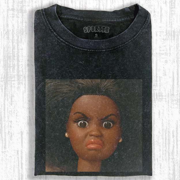 DOLL GIRL MEME T-SHIRT-LASPORTN