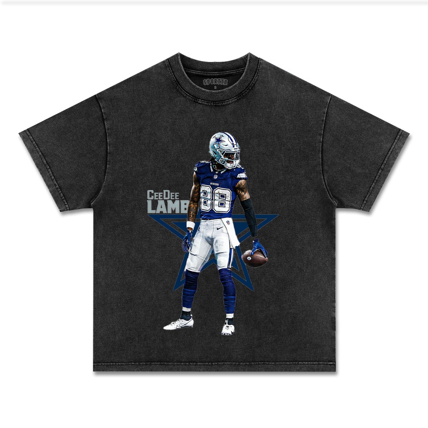 DALLAS COWBOYS CEEDEE LAMB T-SHIRT-LASPORTN