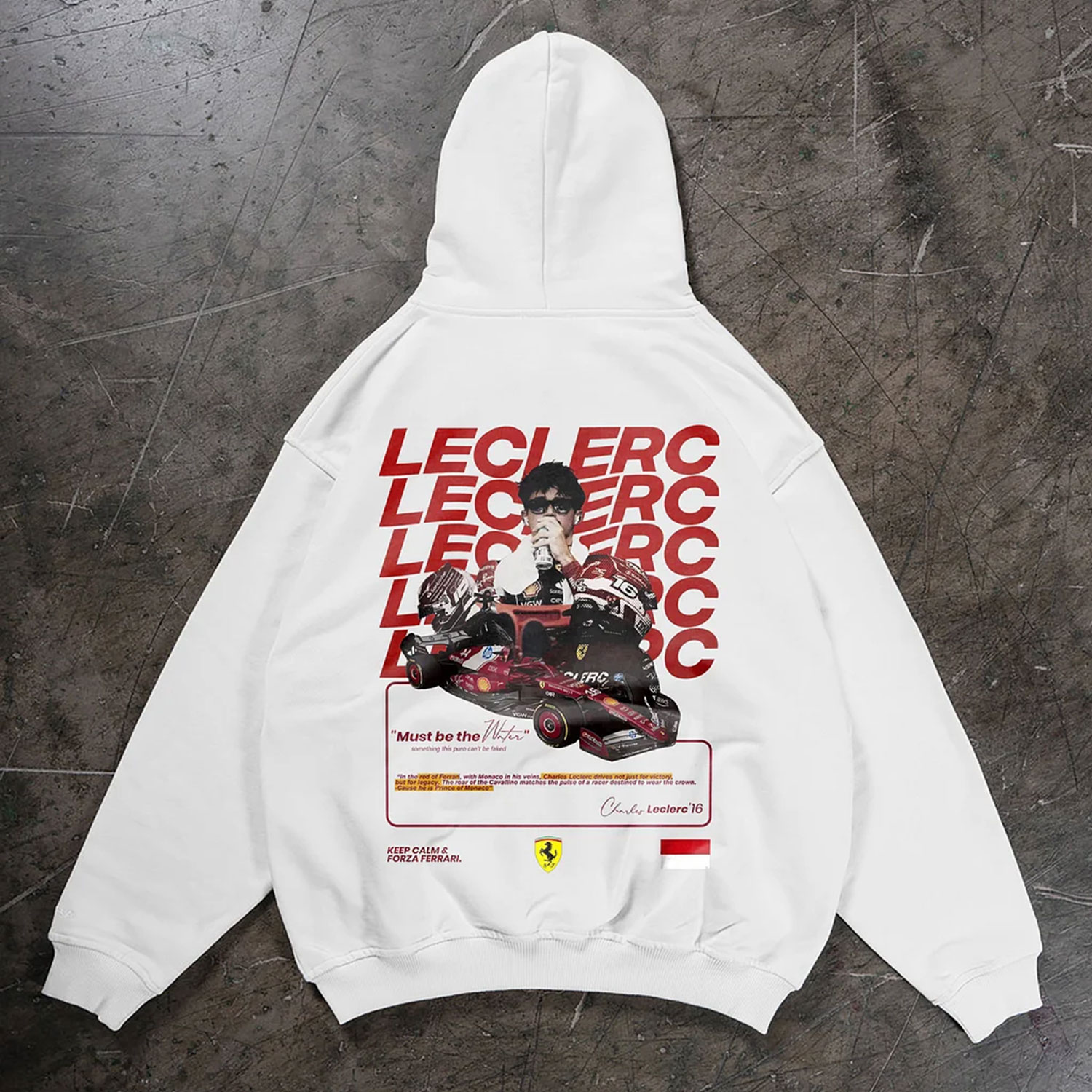F1Charles Leclerc T-shirt/Hoodie-LASPORTN