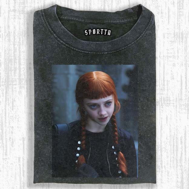 AGNES DEMILLE WEDNESDAY S2 THEMED T-SHIRT-LASPORTN
