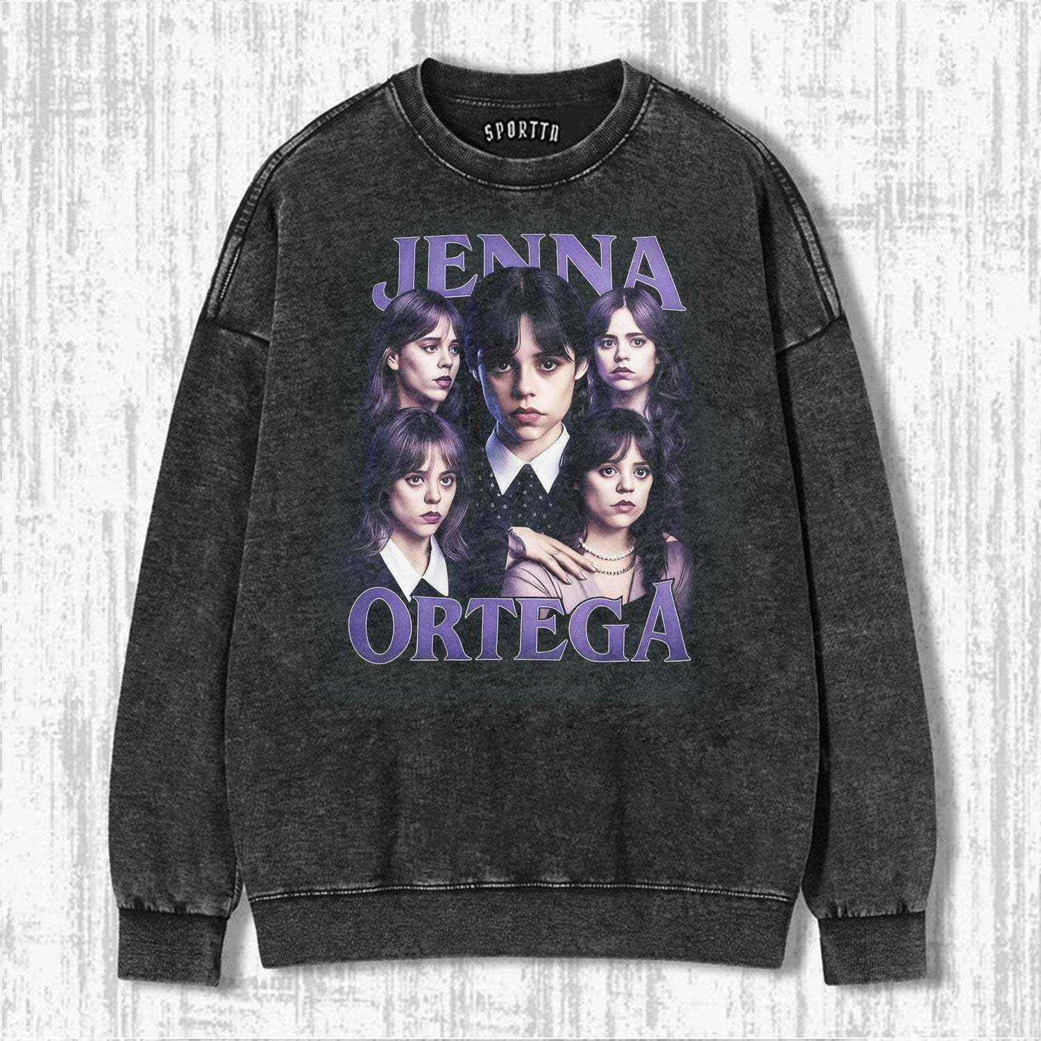 WEDNESDAY S2 ADDAMS THEMED T-SHIRT-LASPORTN