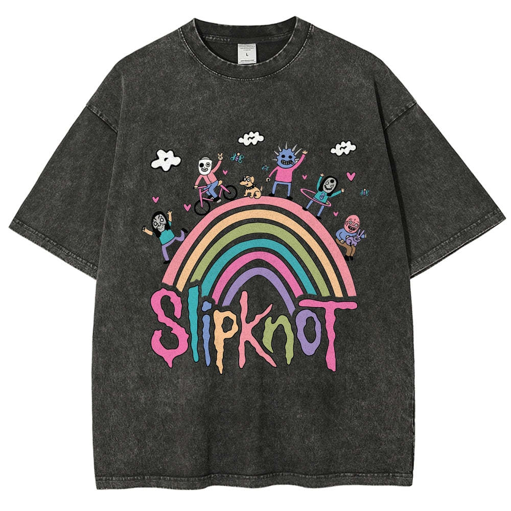 MUSIC SLIPKNOT VINTAGE WASHED TEE