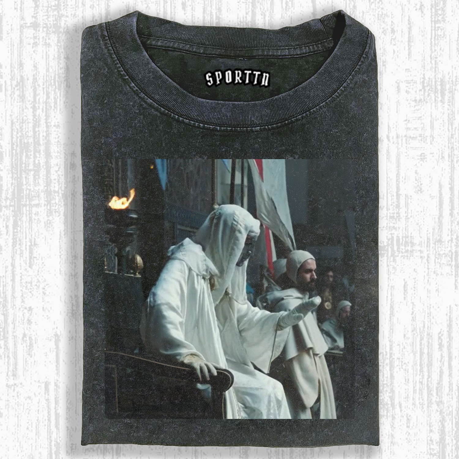 KING BALDWIN IV TEE-LASPORTN