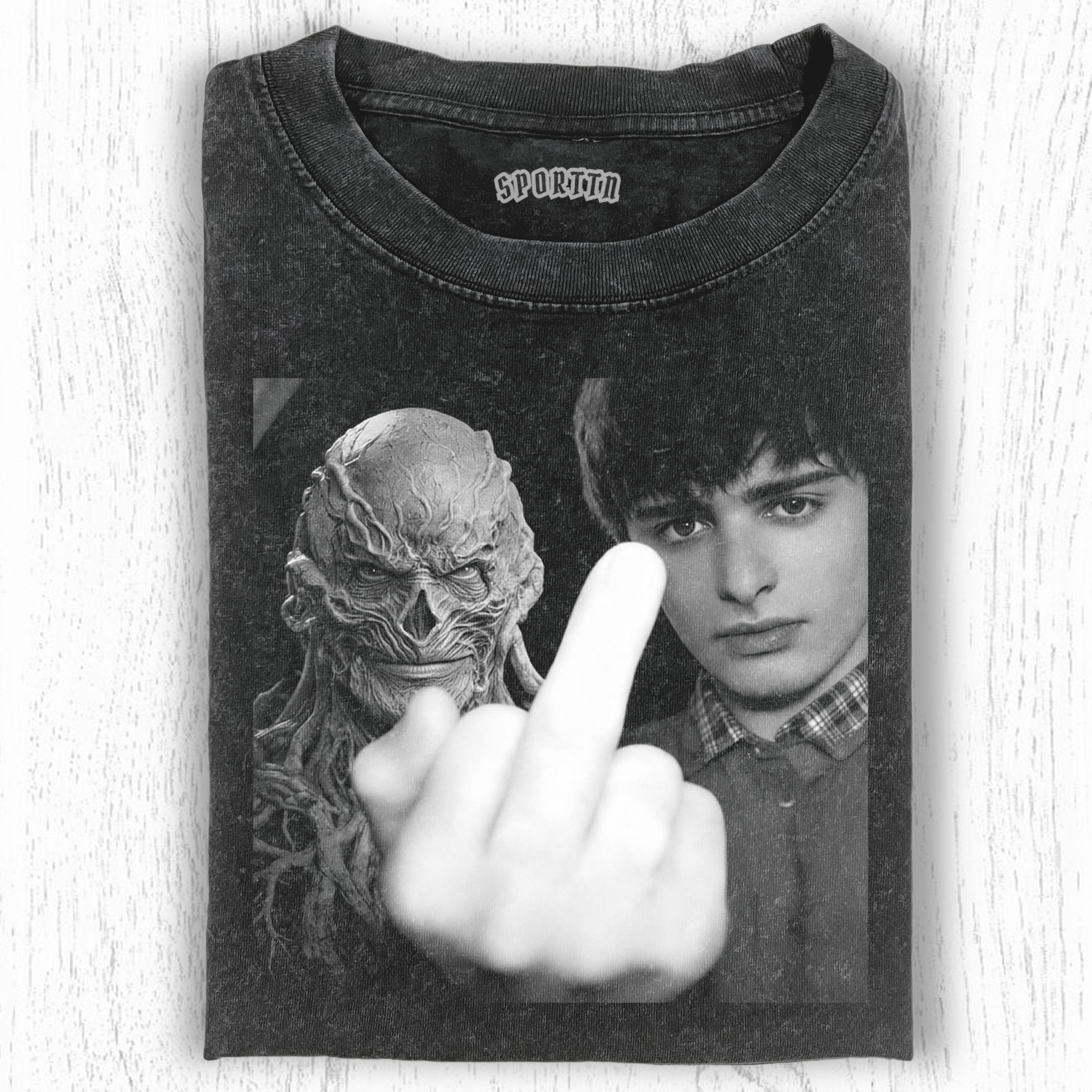 WILL BYERS &  VECNA TEE-LASPORTN