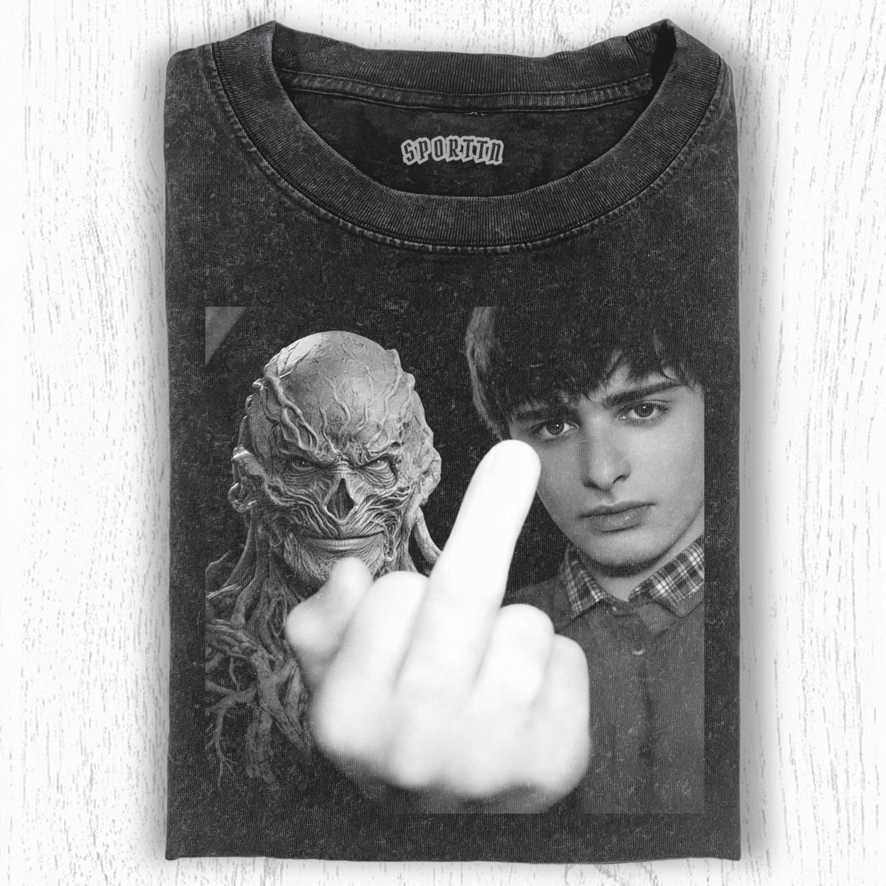 WILL BYERS &  VECNA TEE-LASPORTN