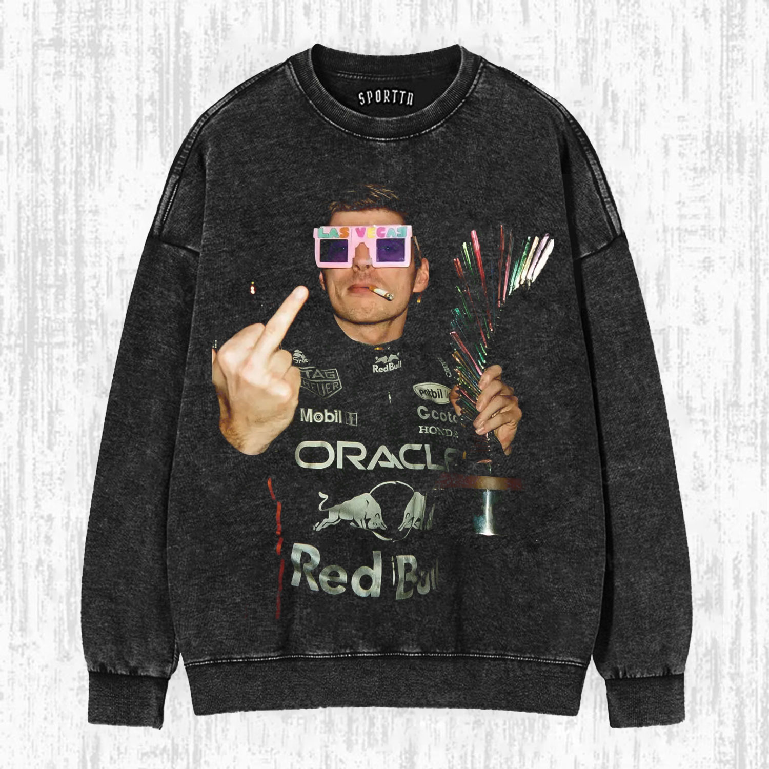 F1 MAX VERSTAPPEN TROPHY CELEBRATION TEE-LASPORTN