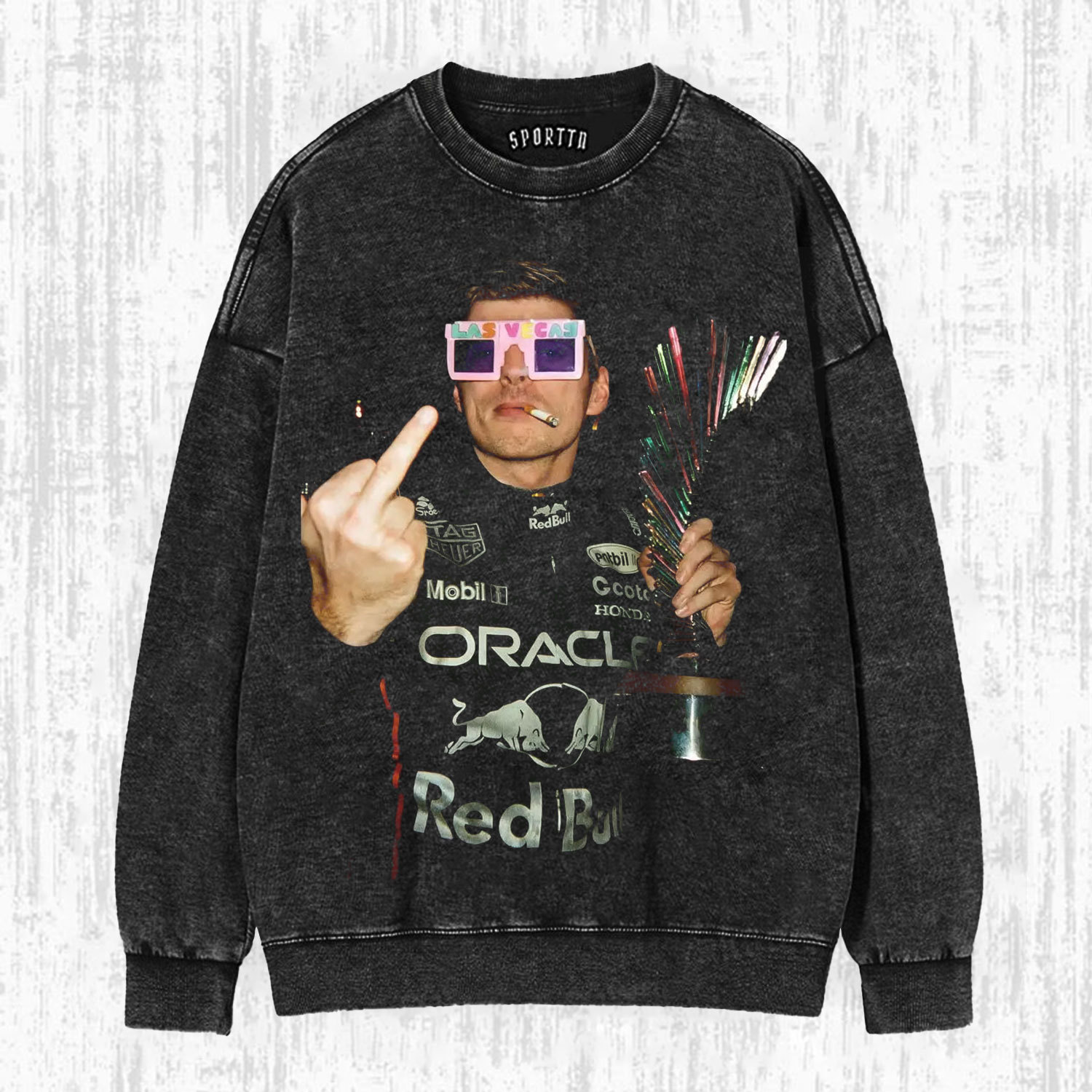 F1 MAX VERSTAPPEN TROPHY CELEBRATION TEE-LASPORTN