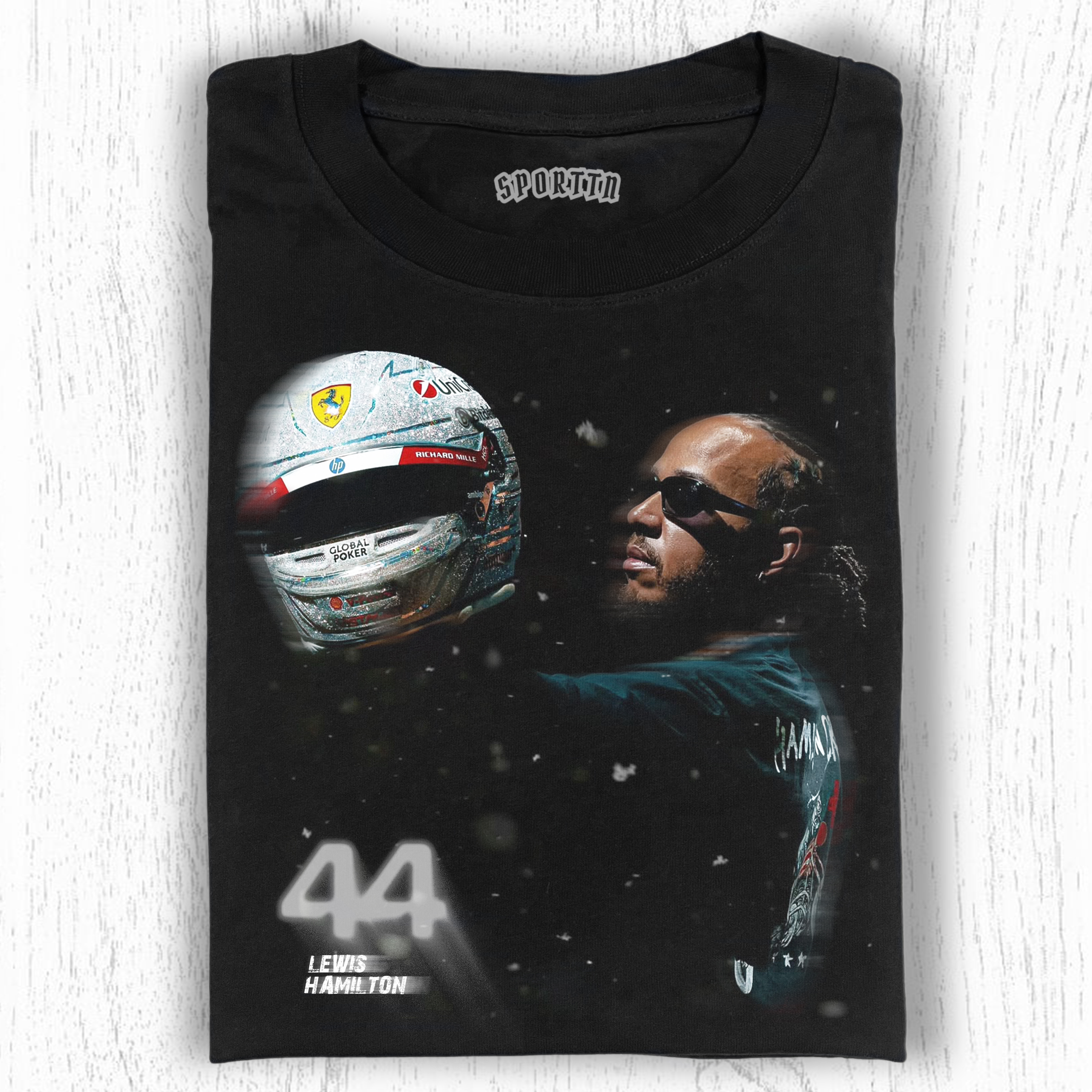 LEWIS HAMILTON V2 TEE-LASPORTN