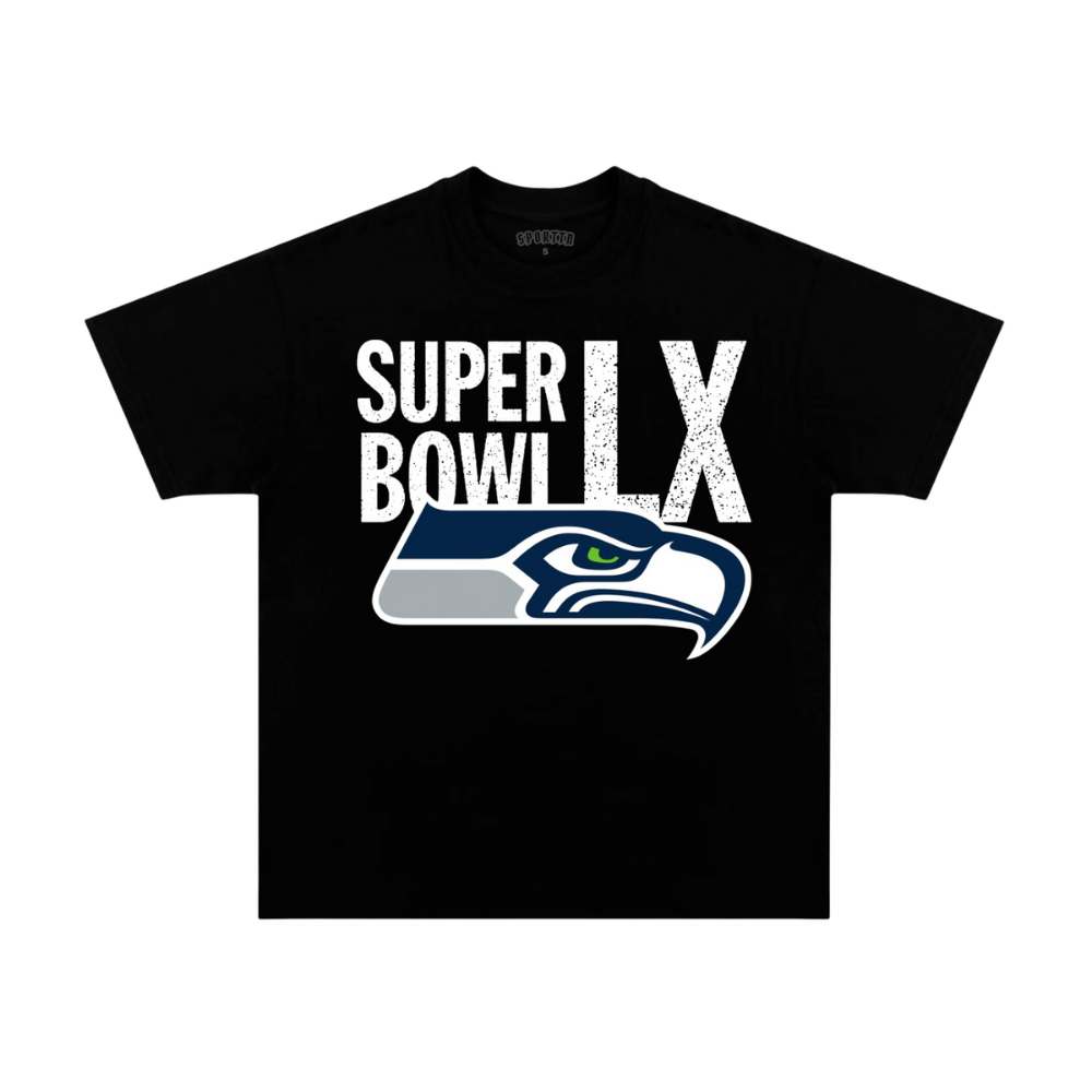 2026 SUPER BOWL LX & SEATTLE SEAHAWKS TEE