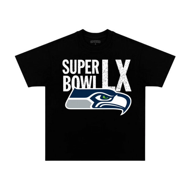 2026 SUPER BOWL LX & SEATTLE SEAHAWKS TEE