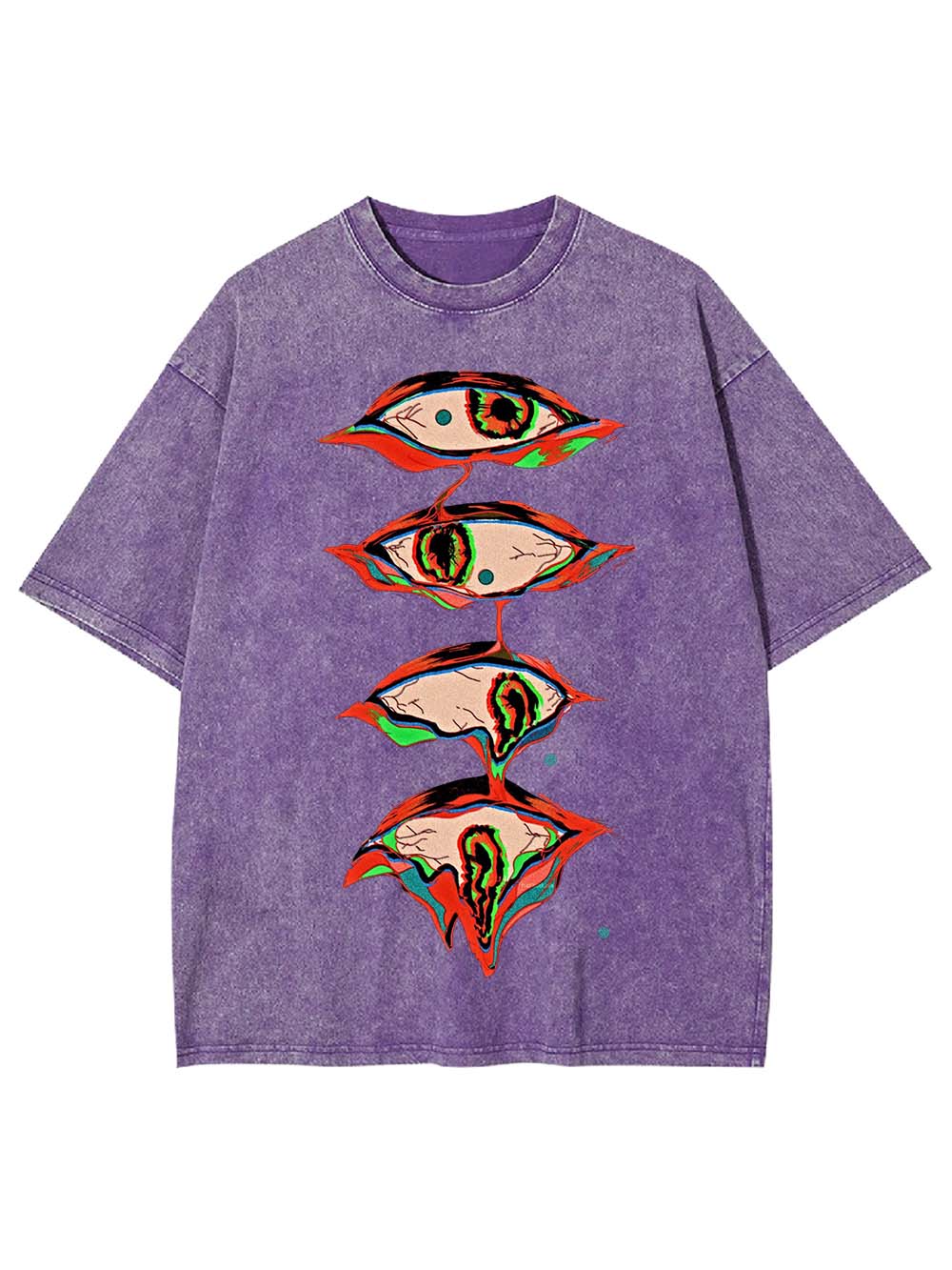 Surreal Eyes Cascade Washed Tshirt