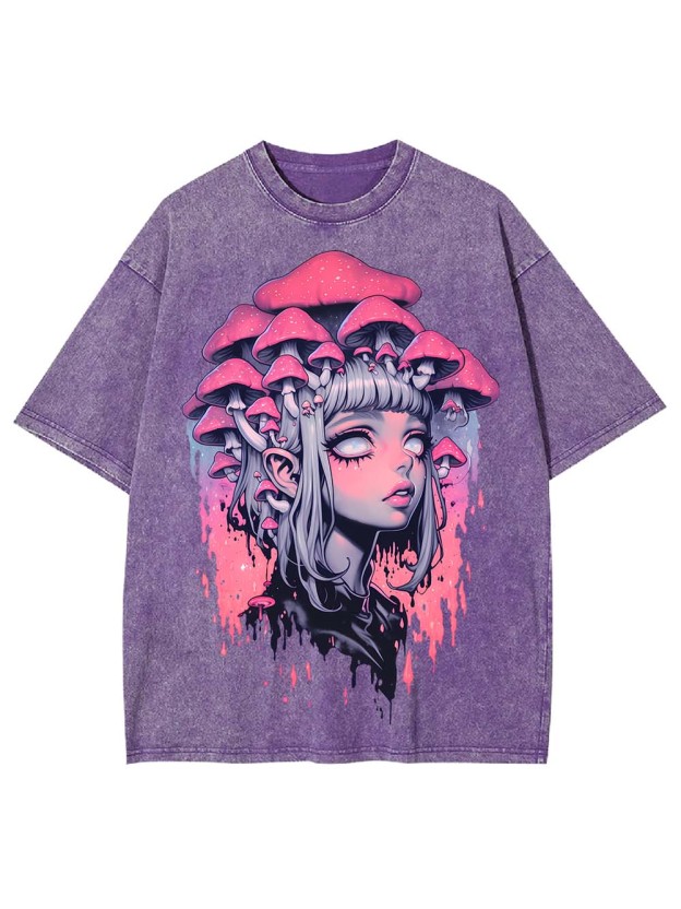 Fungal Reverie Washed Tshirt