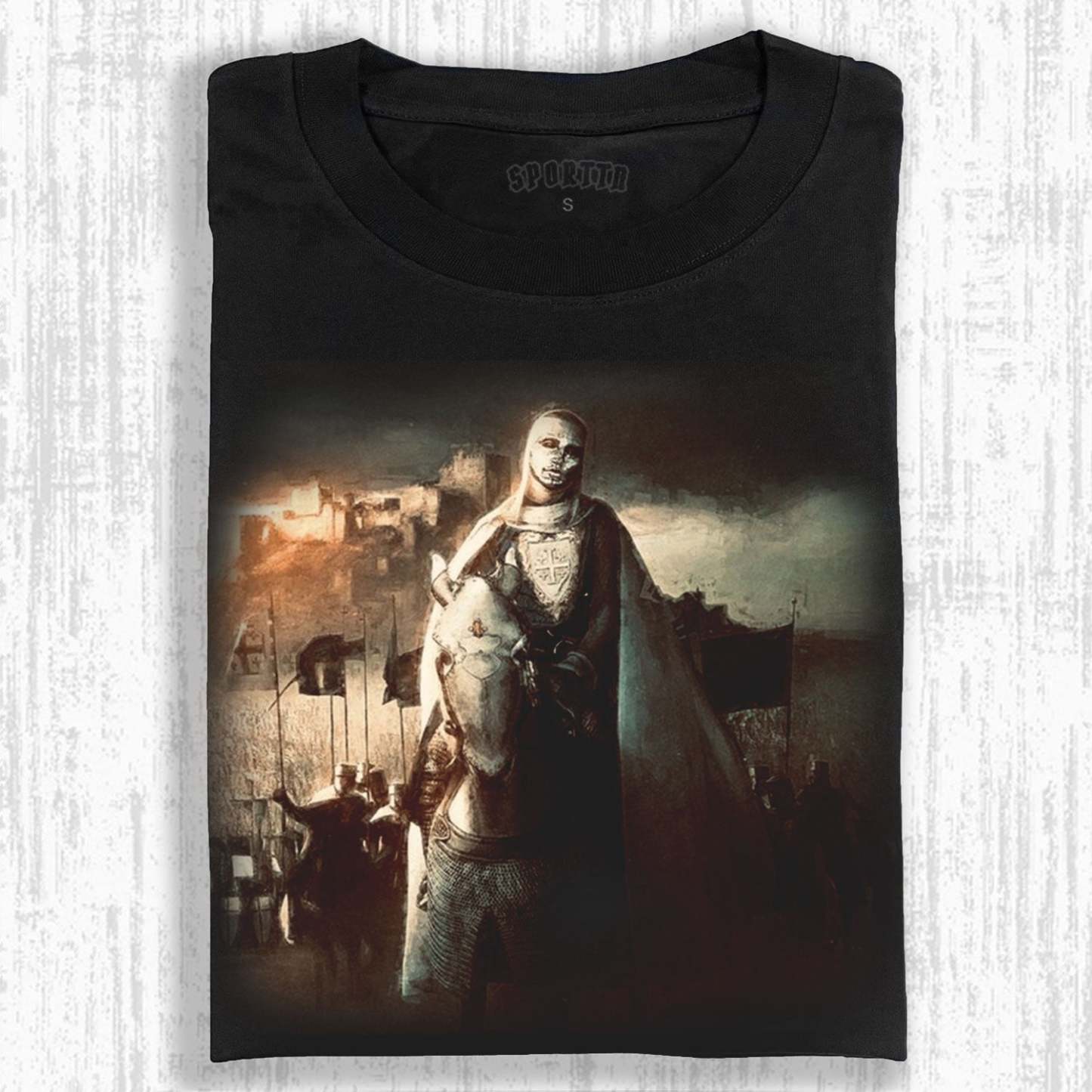 KING BALDWIN IV TEE-LASPORTN