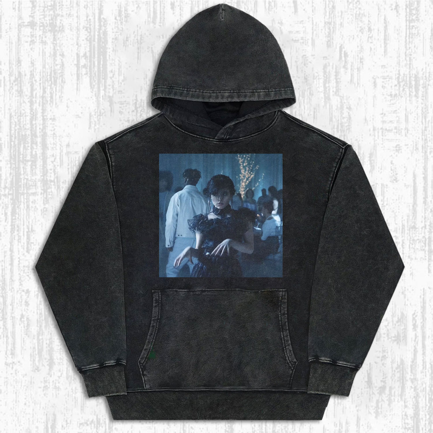 WEDNESDAY S2 ADDAMS THEMED T-SHIRT-LASPORTN