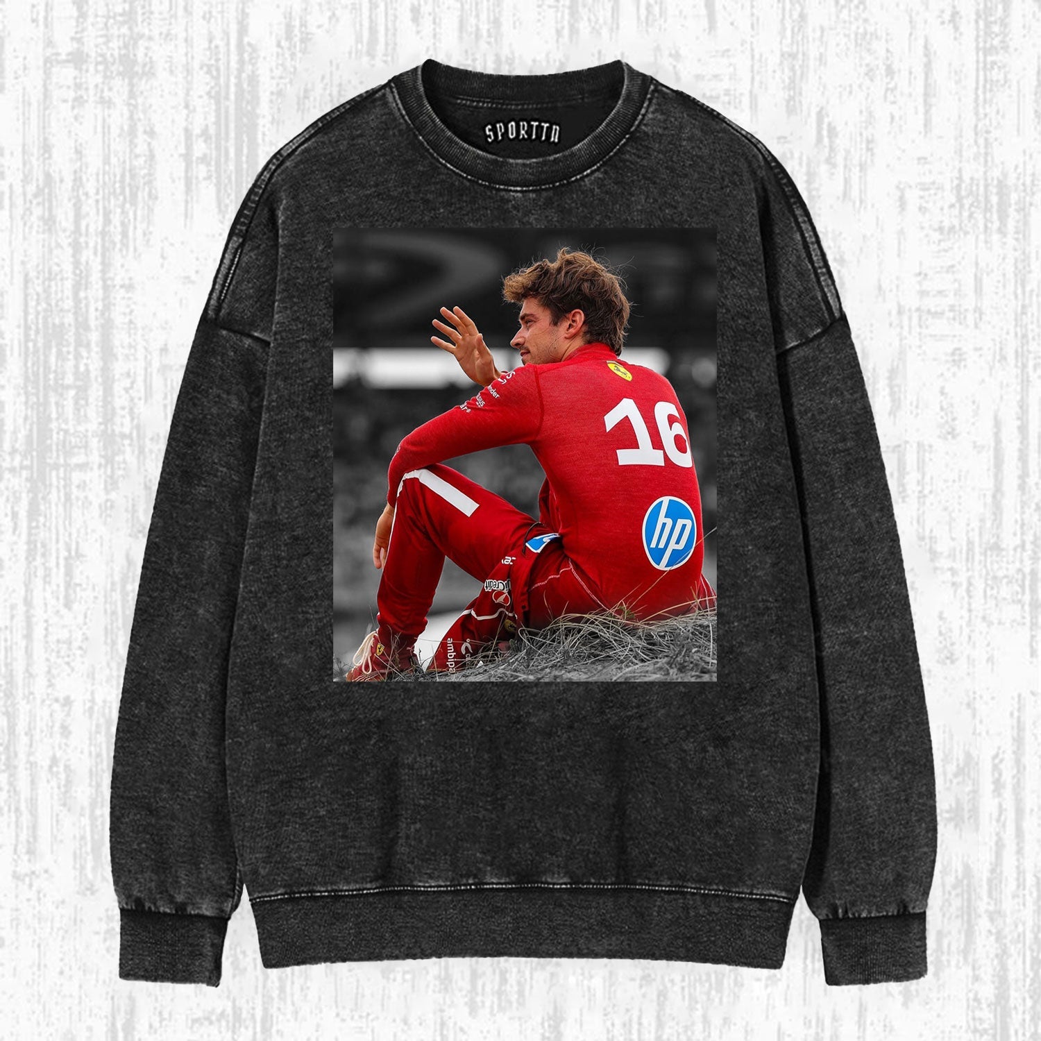 CHARLES LECLERC V5 TEE-LASPORTN