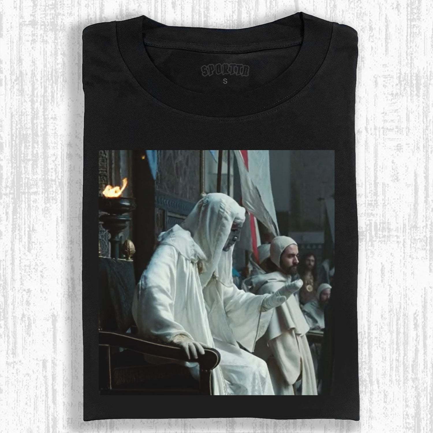 KING BALDWIN IV TEE-LASPORTN