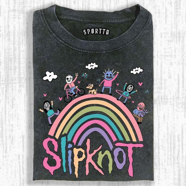 MUSIC SLIPKNOT VINTAGE WASHED TEE