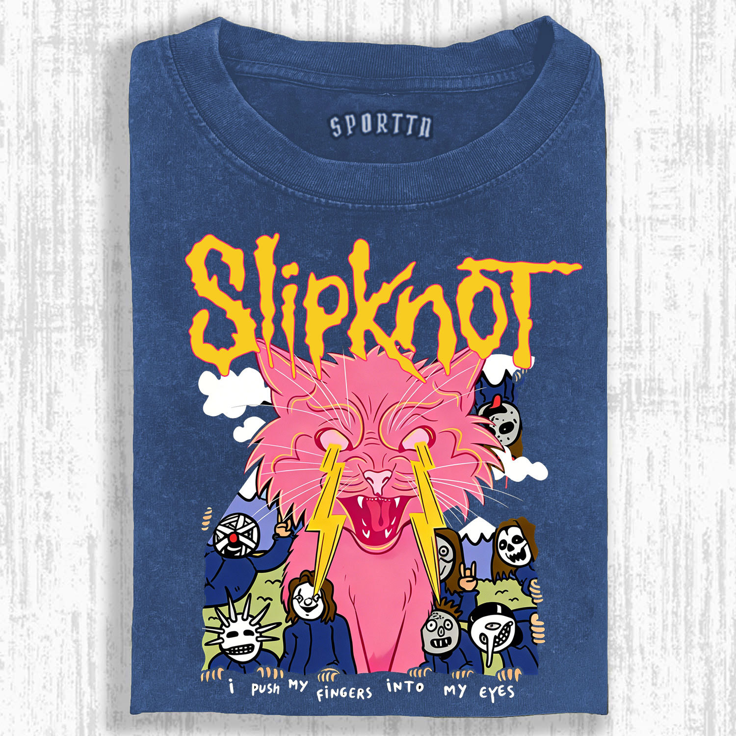 Slipknot Funny Cat T-shirt