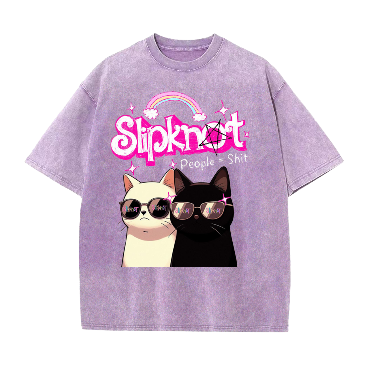 Slipknot Funny Cat T-shirt