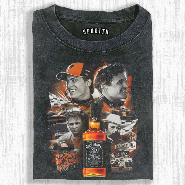 F1JACK DANIEL'S AND RACING LEGENDS FUSION T-SHIRT-LASPORTN