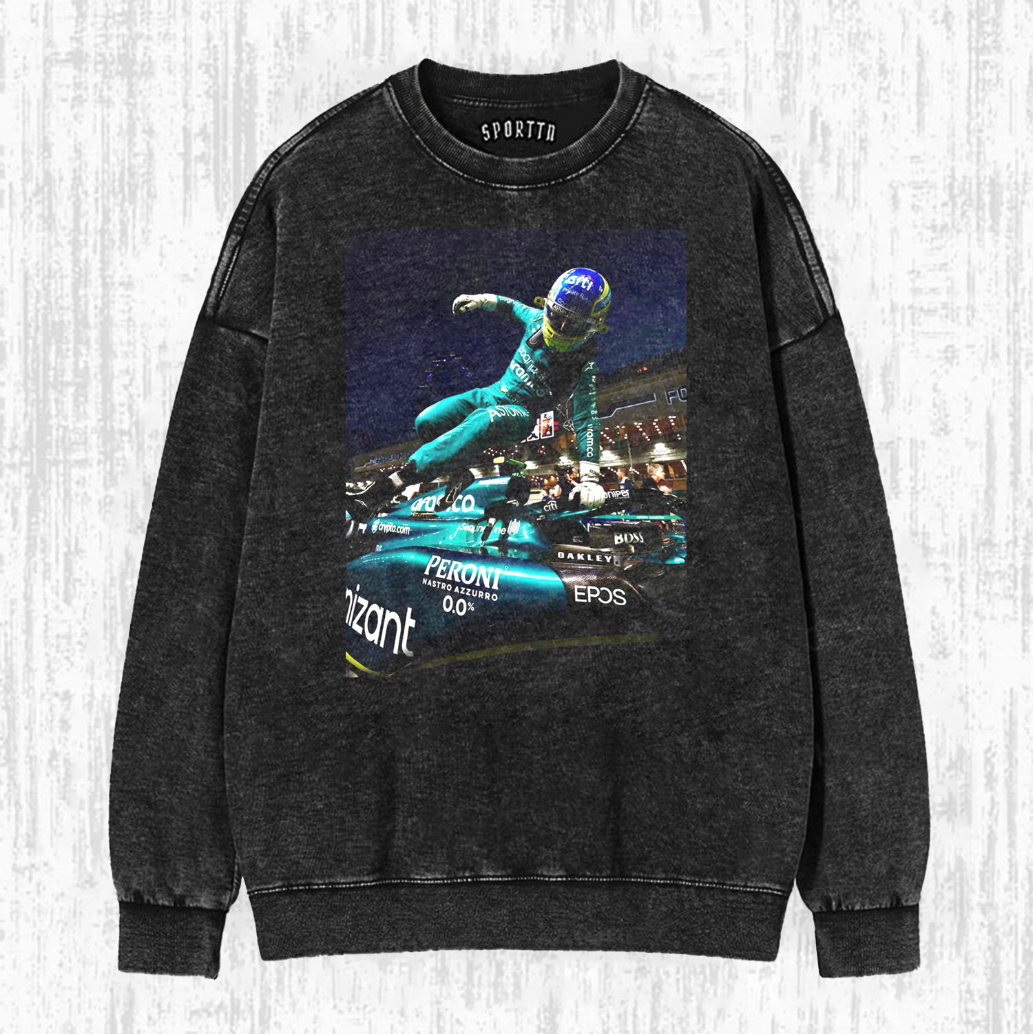 Fernando Alonso F1 Tee/Sweatshirt/Hoodie-LASPORTN