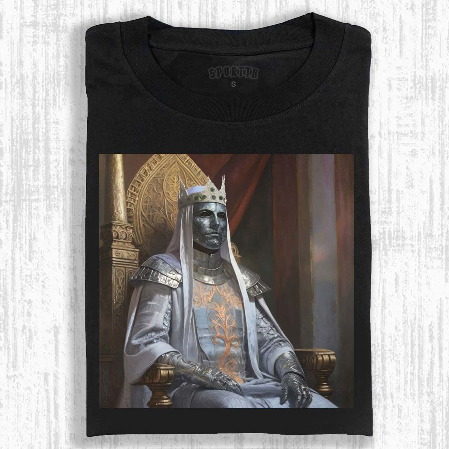 KING BALDWIN IV TEE-LASPORTN