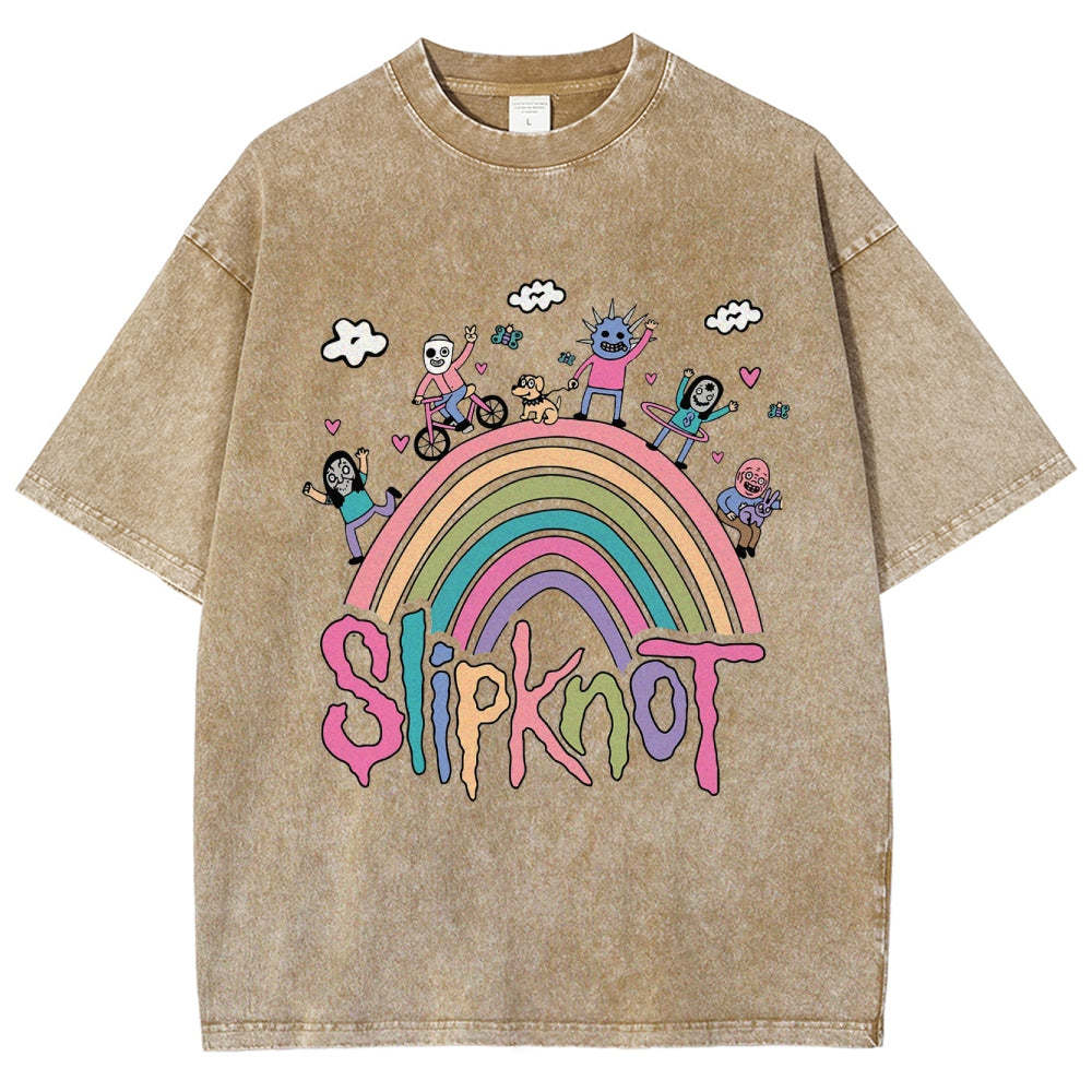 MUSIC SLIPKNOT VINTAGE WASHED TEE