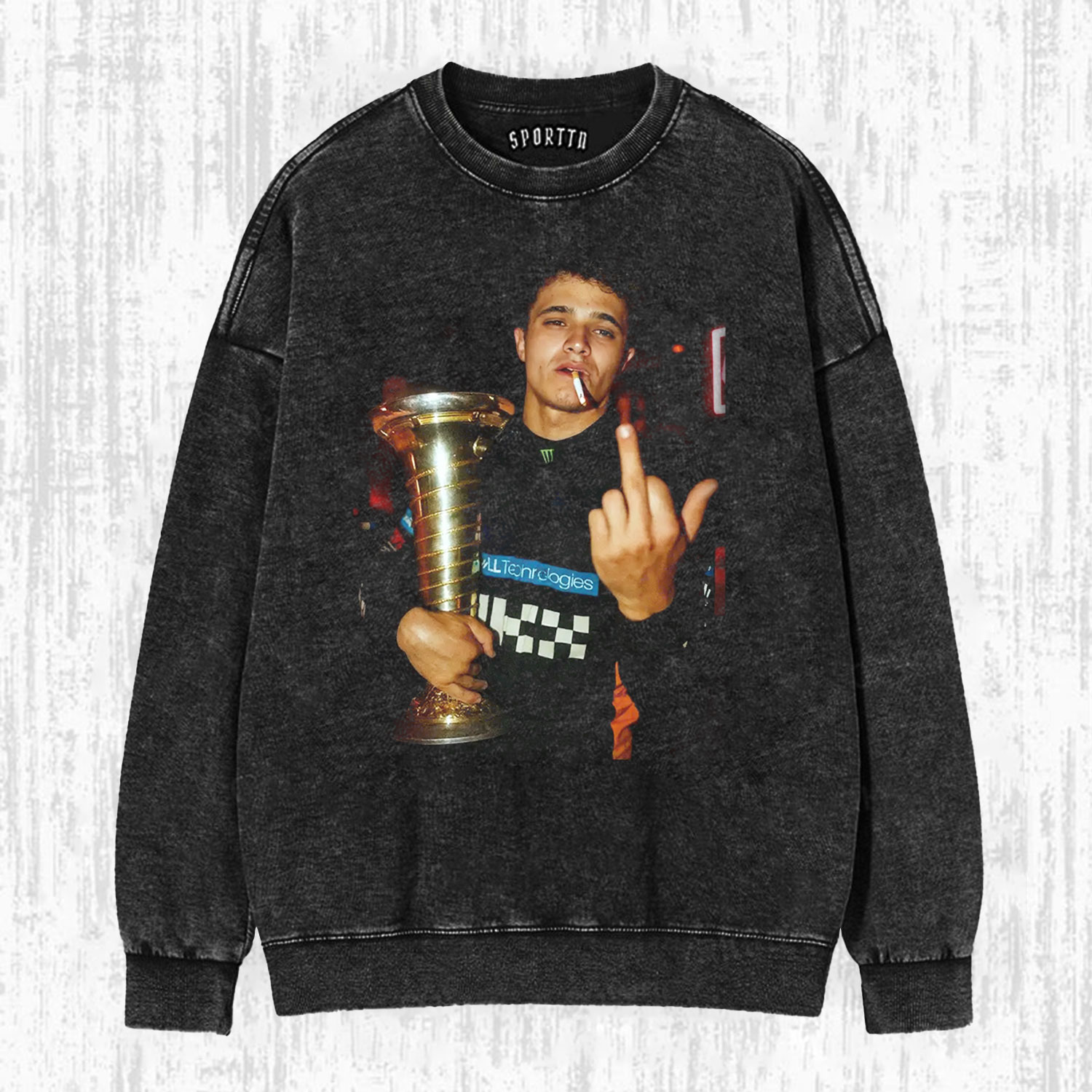 LANDO NORRIS F1 TEE/SWEATSHIRT/HOODIE-LASPORTN