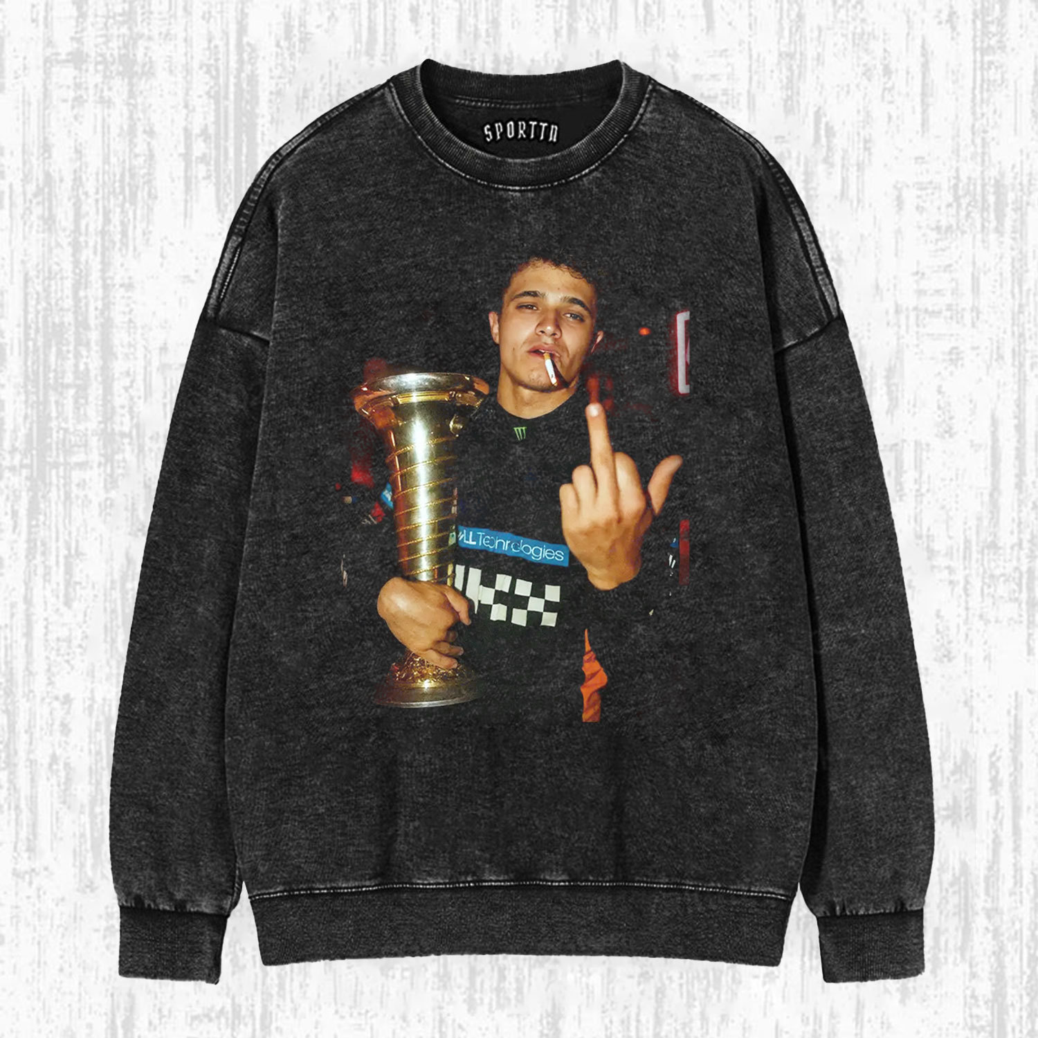 LANDO NORRIS F1 TEE/SWEATSHIRT/HOODIE-LASPORTN