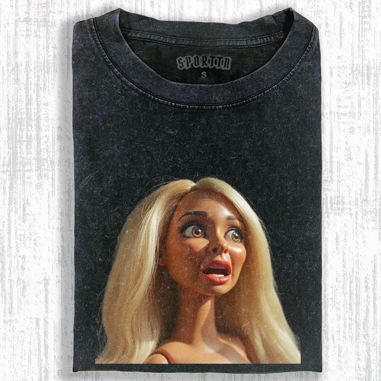 DOLL GIRL MEME T-SHIRT V6-LASPORTN
