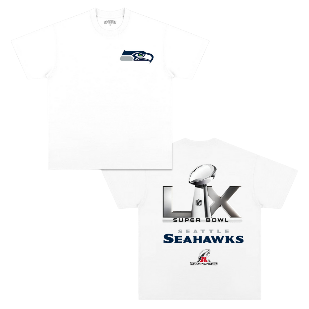2026 SUPER BOWL LX & SEATTLE SEAHAWKS V2 TEE