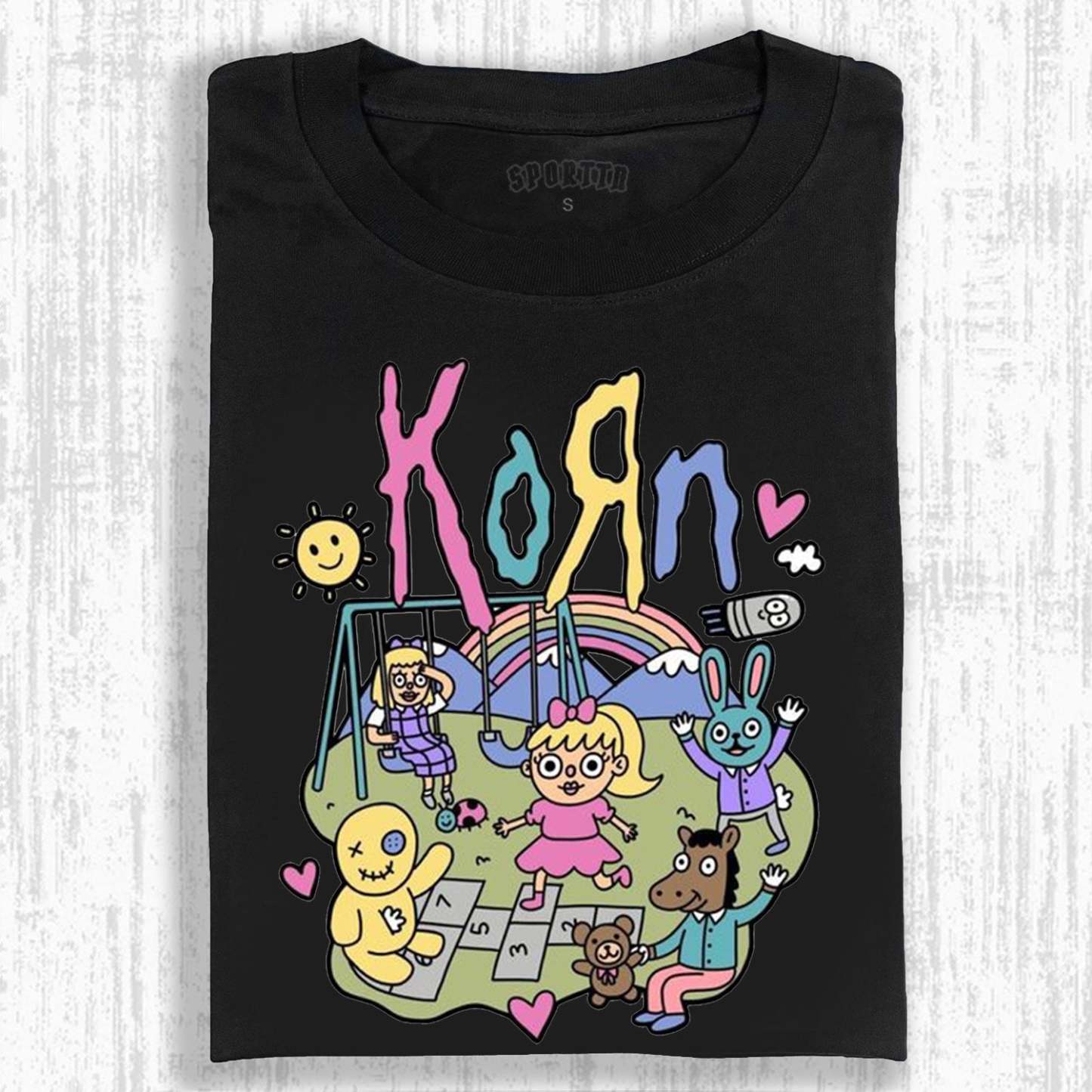 MUSIC KORN VINTAGE WASHED TEE