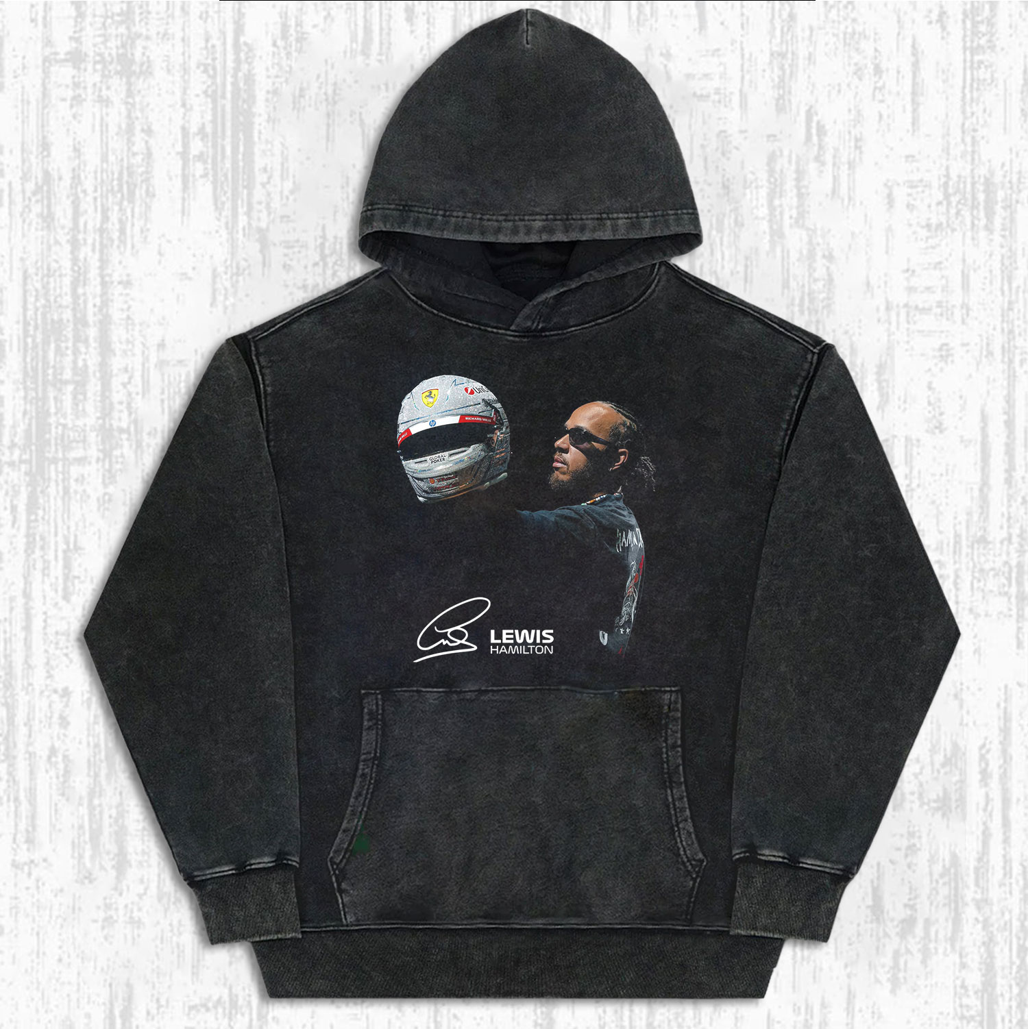 F1 Lewis Hamilton Signed Version Tee/Sweatshirt/Hoodie-LASPORTN