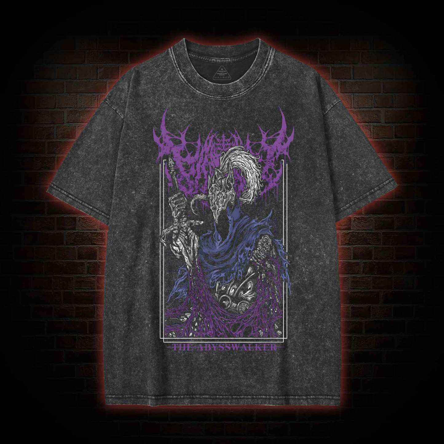 INTO THE ABYSS WASHED T-SHIRT-LASPORTN