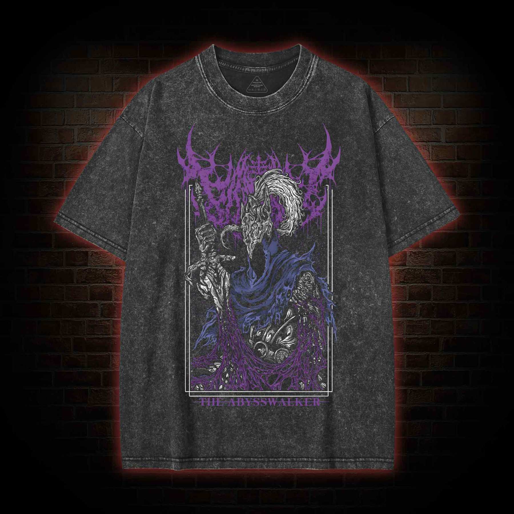 INTO THE ABYSS WASHED T-SHIRT-LASPORTN