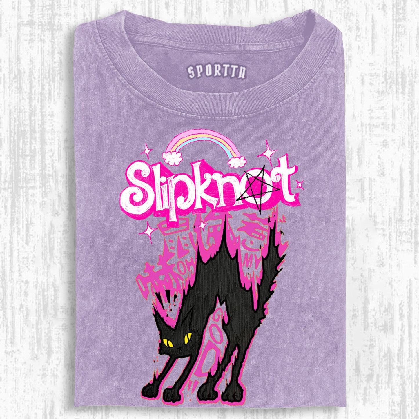 Slipknot Funny Cat T-shirt