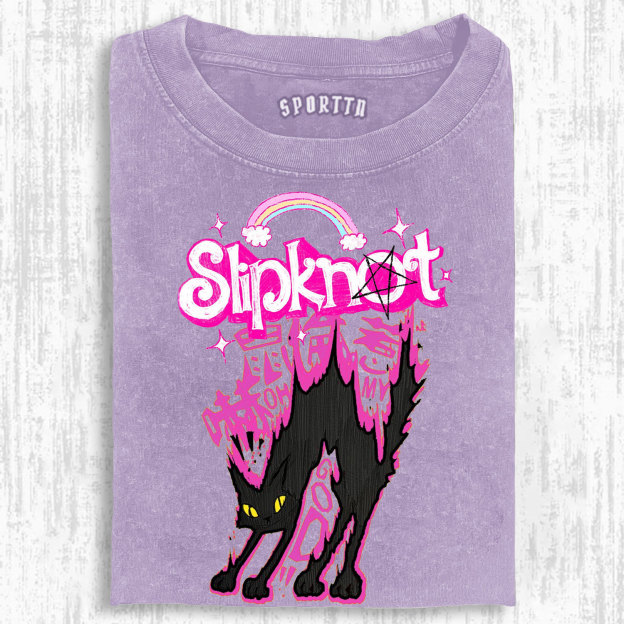 Slipknot Funny Cat T-shirt
