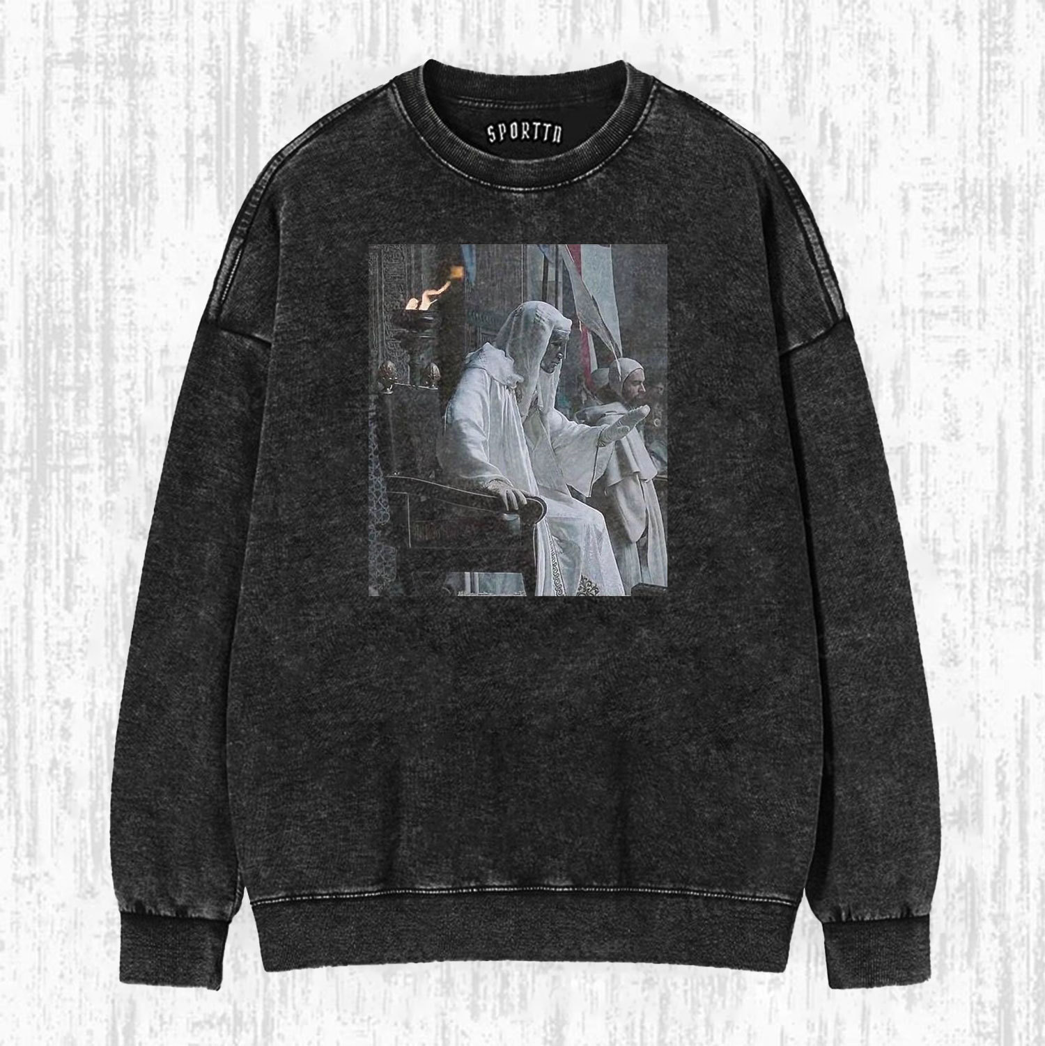 KINGBALDWINT BALDWIN IV TEE&SWEATSHIRTS&HOODIE-LASPORTN